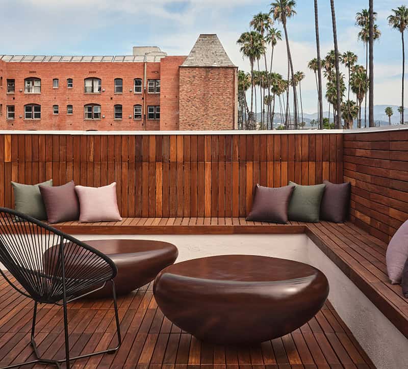 rooftop deck